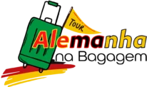 logo alemanha na bagagem
